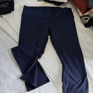Fabletics Navy Blue High-Waist Leggings